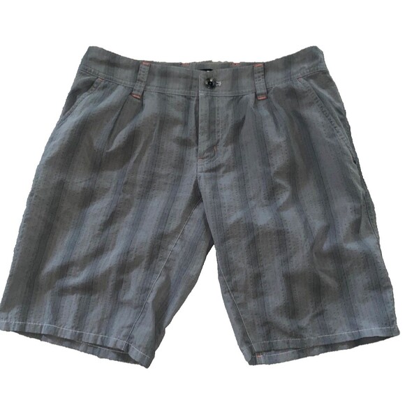 Arc'teryx Women's Hiking Shorts size Striped Cotton Blend Trim Fit